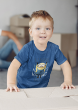 Load image into Gallery viewer, Hanging Out Minion Half Sleeves T-Shirt for Boy-KidsFashionVilla
