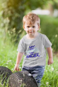 My Sister My Angel Half Sleeves T-Shirt for Boy-KidsFashionVilla