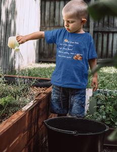 Hot Cross Buns Poem Half Sleeves T-Shirt for Boy-KidsFashionVilla