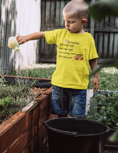 Hot Cross Buns Poem Half Sleeves T-Shirt for Boy-KidsFashionVilla