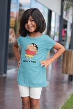 Load image into Gallery viewer, Thats Not My Problem Half Sleeves T-Shirt For Girls -KidsFashionVilla
