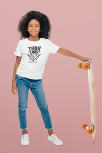 Thor Web Series Half Sleeves T-Shirt For Girls -KidsFashionVilla