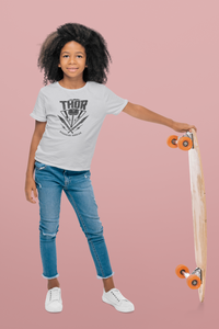 Thor Web Series Half Sleeves T-Shirt For Girls -KidsFashionVilla