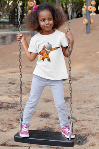 Future Astronaut Half Sleeves T-Shirt For Girls -KidsFashionVilla