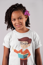 Load image into Gallery viewer, Future Teacher Half Sleeves T-Shirt For Girls -KidsFashionVilla
