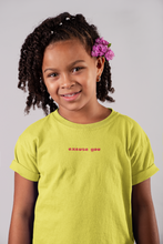 Load image into Gallery viewer, Excuse You Minimals Half Sleeves T-Shirt For Girls -KidsFashionVilla
