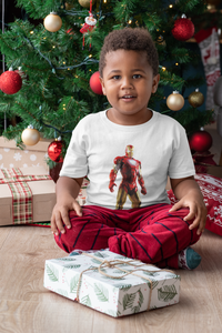Superhero Half Sleeves T-Shirt for Boy-KidsFashionVilla