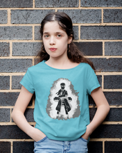 Load image into Gallery viewer, Naruto Web Series Half Sleeves T-Shirt For Girls -KidsFashionVilla
