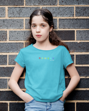 Load image into Gallery viewer, Bombay Sattar Minimals Half Sleeves T-Shirt For Girls -KidsFashionVilla
