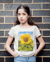 Load image into Gallery viewer, Its A Time Minimals Half Sleeves T-Shirt For Girls -KidsFashionVilla
