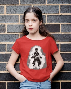 Naruto Web Series Half Sleeves T-Shirt For Girls -KidsFashionVilla
