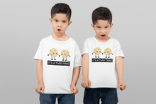 Load image into Gallery viewer, Its A Twin Thing Brothers Matching Kids Half Sleeves T-Shirts -KidsFashionVilla
