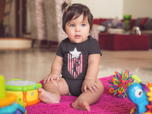 Load image into Gallery viewer, Captain America Web Series Rompers for Baby Girl- KidsFashionVilla
