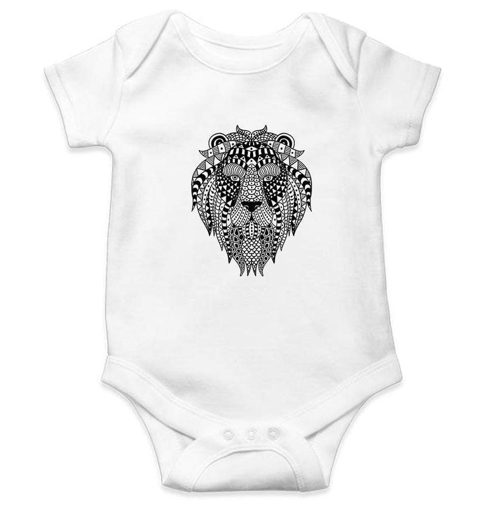 The Lion King Abstract Rompers for Baby Boy- FunkyTradition FunkyTradition