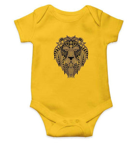 The Lion King Abstract Rompers for Baby Boy- FunkyTradition FunkyTradition