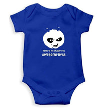 Load image into Gallery viewer, There is no charge for awesomeness Panda Abstract Rompers for Baby Boy- FunkyTradition FunkyTradition
