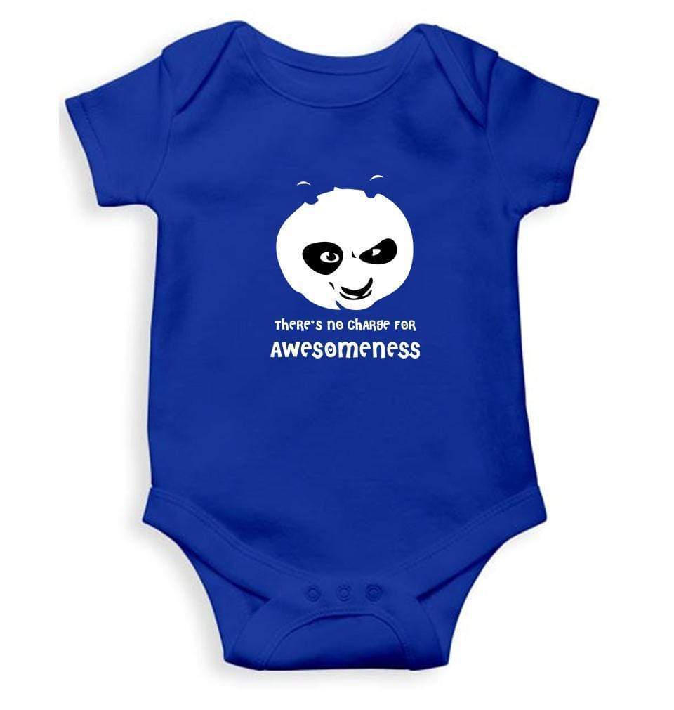 There is no charge for awesomeness Panda Abstract Rompers for Baby Boy- FunkyTradition FunkyTradition