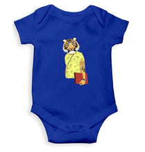 Load image into Gallery viewer, Tiger Abstract Rompers for Baby Boy- FunkyTradition FunkyTradition
