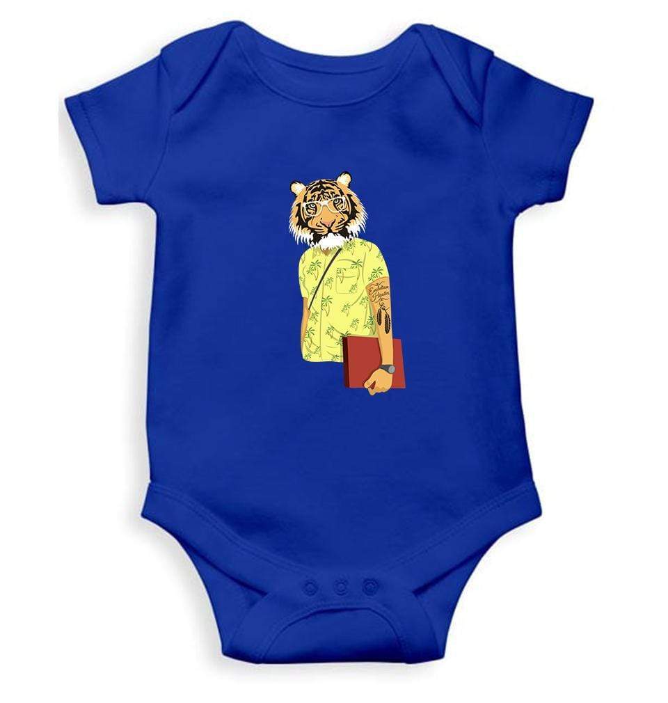 Tiger Abstract Rompers for Baby Boy- FunkyTradition FunkyTradition