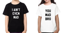 Load image into Gallery viewer, Mad Brother-Sister Kid Half Sleeves T-Shirts -KidsFashionVilla
