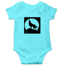 Load image into Gallery viewer, Wolf Abstract Rompers for Baby Boy- FunkyTradition FunkyTradition
