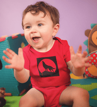 Load image into Gallery viewer, Wolf Abstract Rompers for Baby Boy- FunkyTradition FunkyTradition
