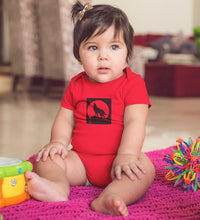 Load image into Gallery viewer, Wolf Abstract Rompers for Baby Girl- FunkyTradition FunkyTradition
