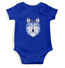 Load image into Gallery viewer, Wolf Rompers for Baby Girl- FunkyTradition FunkyTradition
